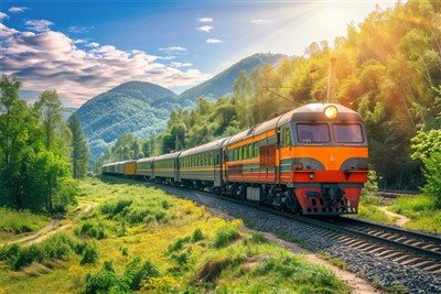 Railway Railroad Trucking To US